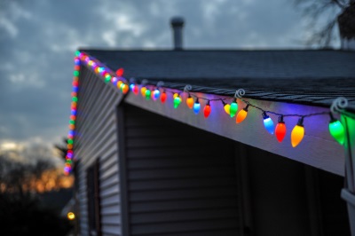 Lights all hung